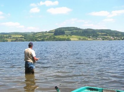 Pêche lac de pannecière